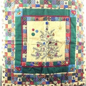 Sweet Christmas Quilted Square